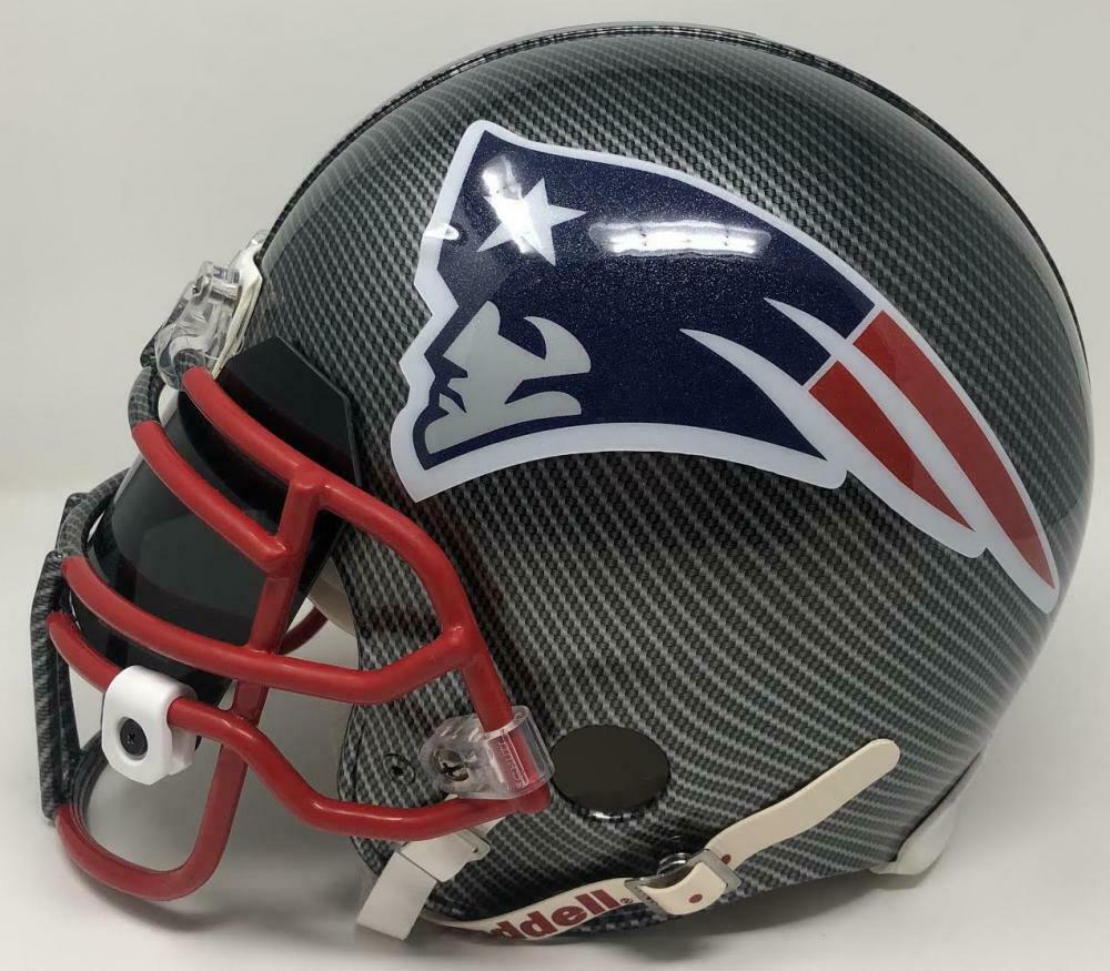 Tom Brady Signed Patriots Custom Hydro Dipped Full-Size Authentic On-Field Helmet (Tristar Hologram) at PristineAuction.com Tom Brady Signed Patriots Custom Hydro Dipped Full-Size Authentic On-Field Helmet (Tristar Hologram) at PristineAuction.com