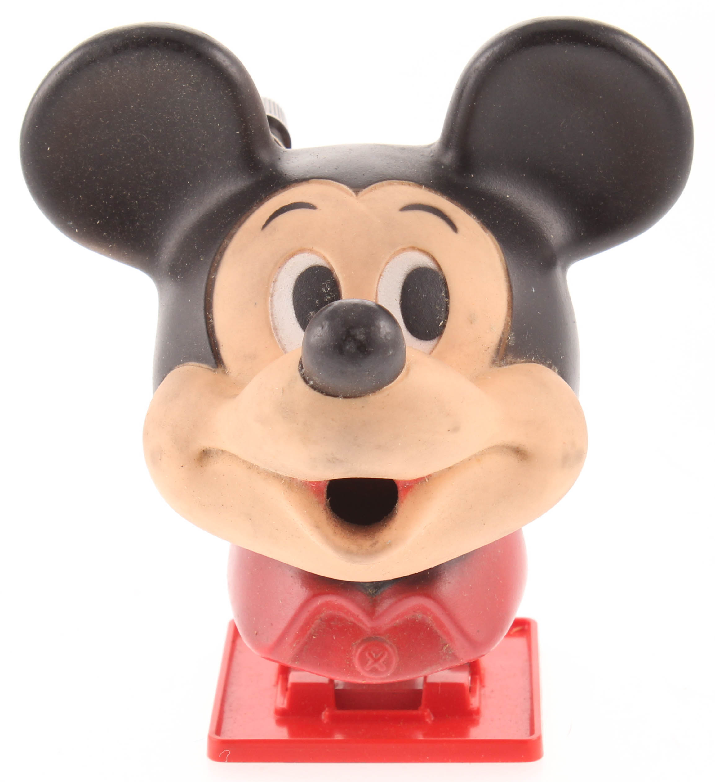 Vintage Mickey Mouse Pencil Sharpener at PristineAuction.com Vintage Mickey Mouse Pencil Sharpener at PristineAuction.com