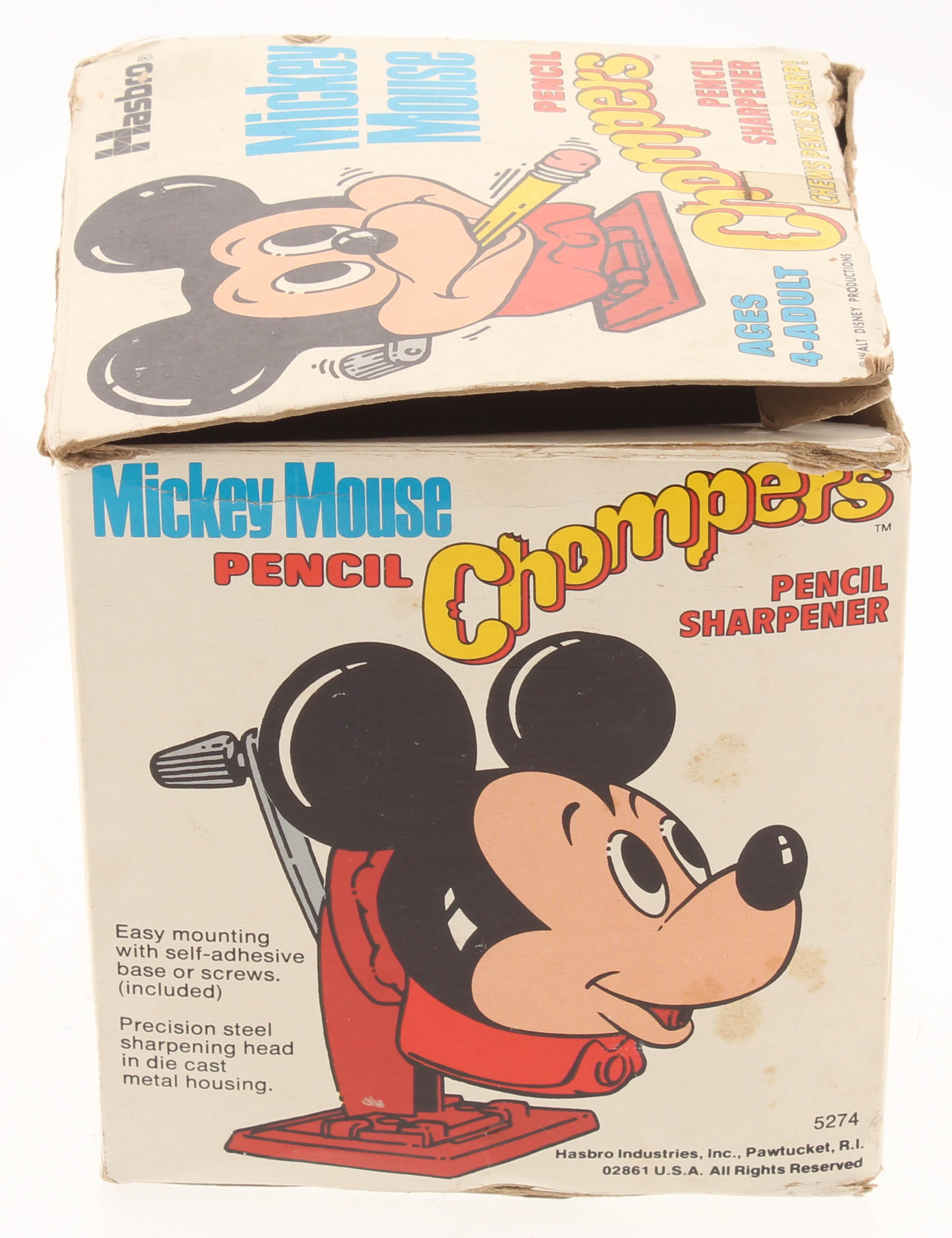 Vintage Mickey Mouse Pencil Sharpener at PristineAuction.com Vintage Mickey Mouse Pencil Sharpener at PristineAuction.com