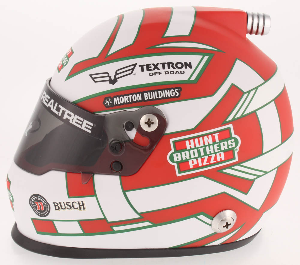 Kevin Harvick Signed NASCAR Hunt Brothers Pizza 1:3 Scale Mini-Helmet (PA COA) at PristineAuction.com Kevin Harvick Signed NASCAR Hunt Brothers Pizza 1:3 Scale Mini-Helmet (PA COA) at PristineAuction.com