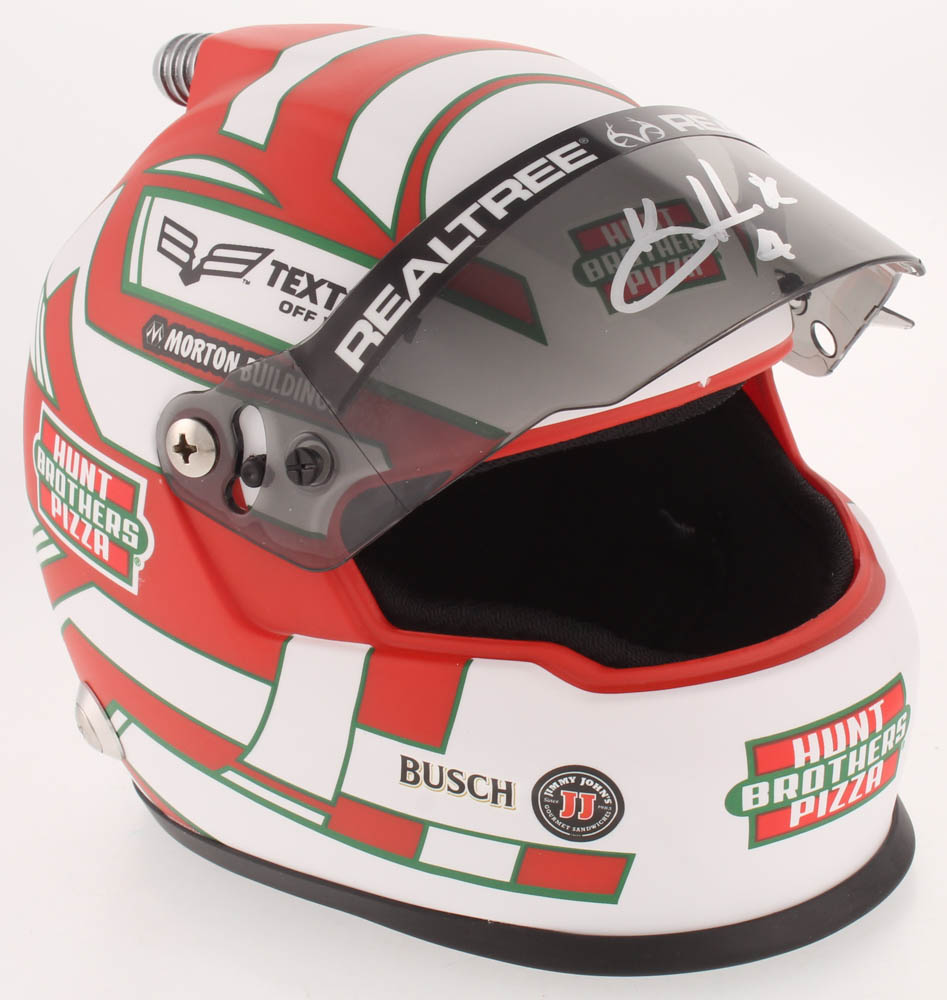 Kevin Harvick Signed NASCAR Hunt Brothers Pizza 1:3 Scale Mini-Helmet (PA COA) at PristineAuction.com Kevin Harvick Signed NASCAR Hunt Brothers Pizza 1:3 Scale Mini-Helmet (PA COA) at PristineAuction.com
