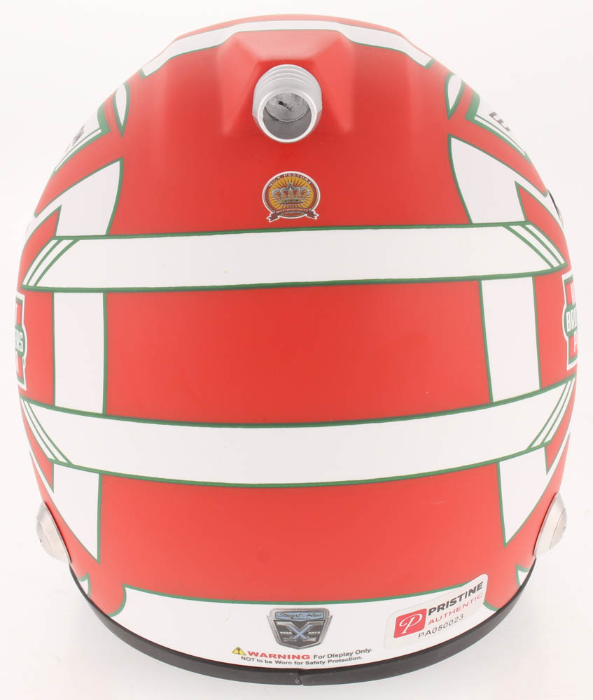 Kevin Harvick Signed NASCAR Hunt Brothers Pizza 1:3 Scale Mini-Helmet (PA COA) at PristineAuction.com Kevin Harvick Signed NASCAR Hunt Brothers Pizza 1:3 Scale Mini-Helmet (PA COA) at PristineAuction.com