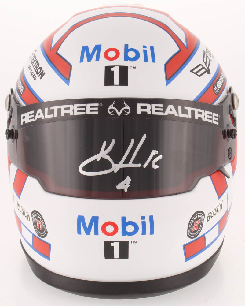 Kevin Harvick Signed NASCAR Mobil 1 1:3 Scale Mini-Helmet (PA COA) at PristineAuction.com Kevin Harvick Signed NASCAR Mobil 1 1:3 Scale Mini-Helmet (PA COA) at PristineAuction.com