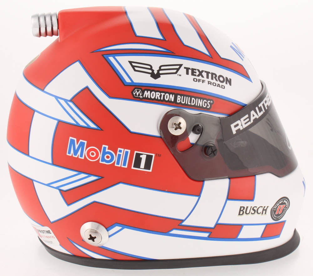 Kevin Harvick Signed NASCAR Mobil 1 1:3 Scale Mini-Helmet (PA COA) at PristineAuction.com Kevin Harvick Signed NASCAR Mobil 1 1:3 Scale Mini-Helmet (PA COA) at PristineAuction.com