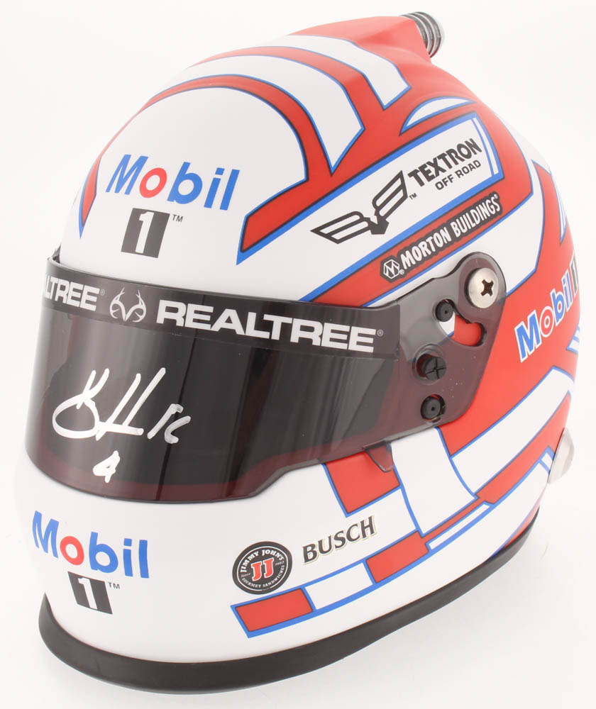 Kevin Harvick Signed NASCAR Mobil 1 1:3 Scale Mini-Helmet (PA COA) at PristineAuction.com Kevin Harvick Signed NASCAR Mobil 1 1:3 Scale Mini-Helmet (PA COA) at PristineAuction.com