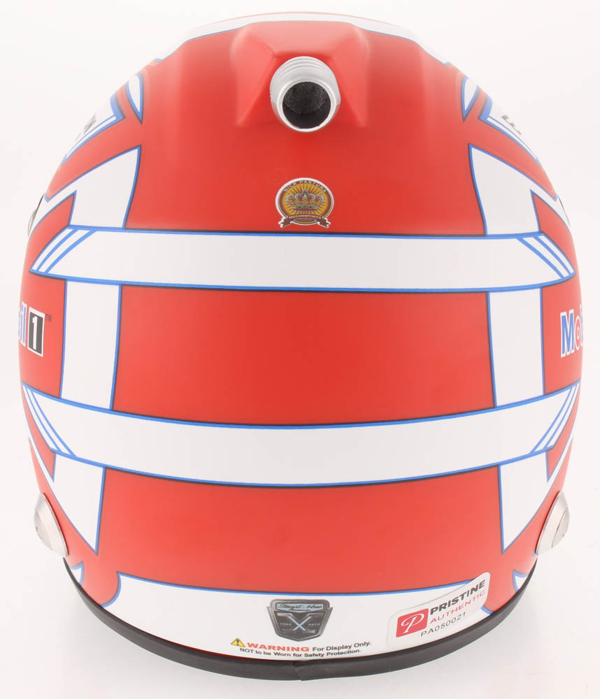 Kevin Harvick Signed NASCAR Mobil 1 1:3 Scale Mini-Helmet (PA COA) at PristineAuction.com Kevin Harvick Signed NASCAR Mobil 1 1:3 Scale Mini-Helmet (PA COA) at PristineAuction.com