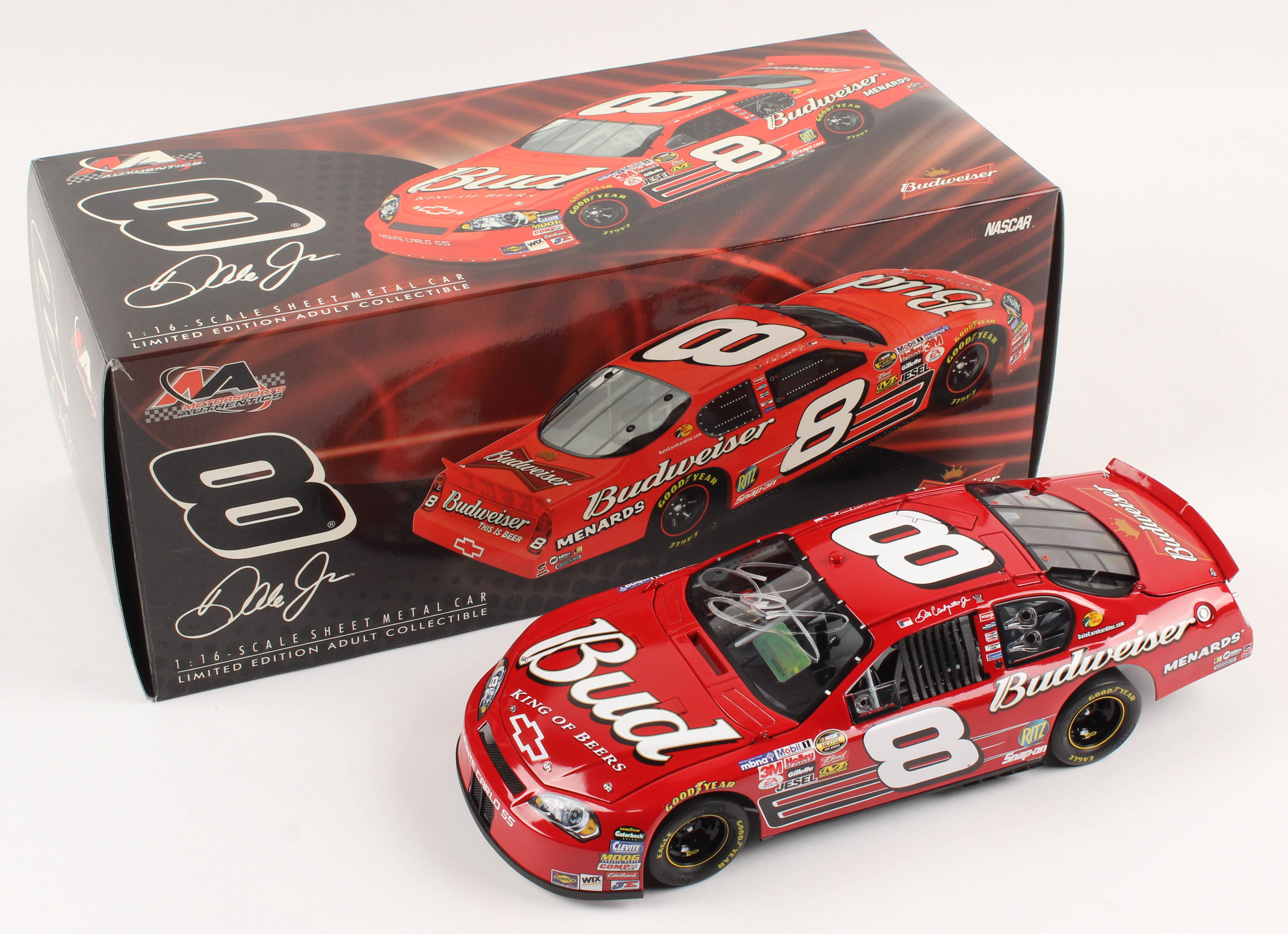 Dale Earnhardt Jr. Signed LE #8 Budweiser 2006 Monte Carlo