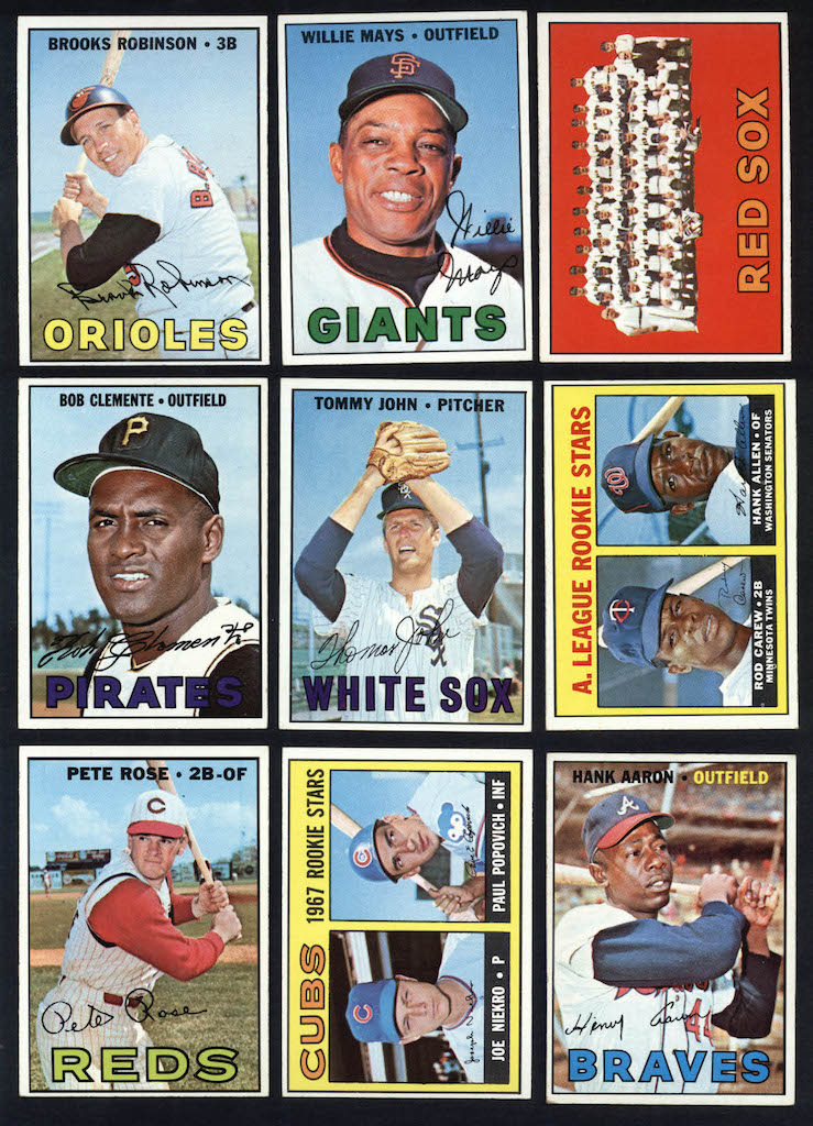 1967 Topps Baseball Complete Set Break JUMBO Mystery BOX – 15 Cards Per Box! at PristineAuction.com 1967 Topps Baseball Complete Set Break JUMBO Mystery BOX – 15 Cards Per Box! at PristineAuction.com