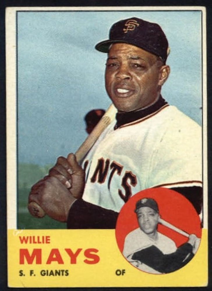 thumbnail image 2 of 1963 Topps Baseball Cards – Pick Your Cards From The Complete Set (#1-566) 2 of 4