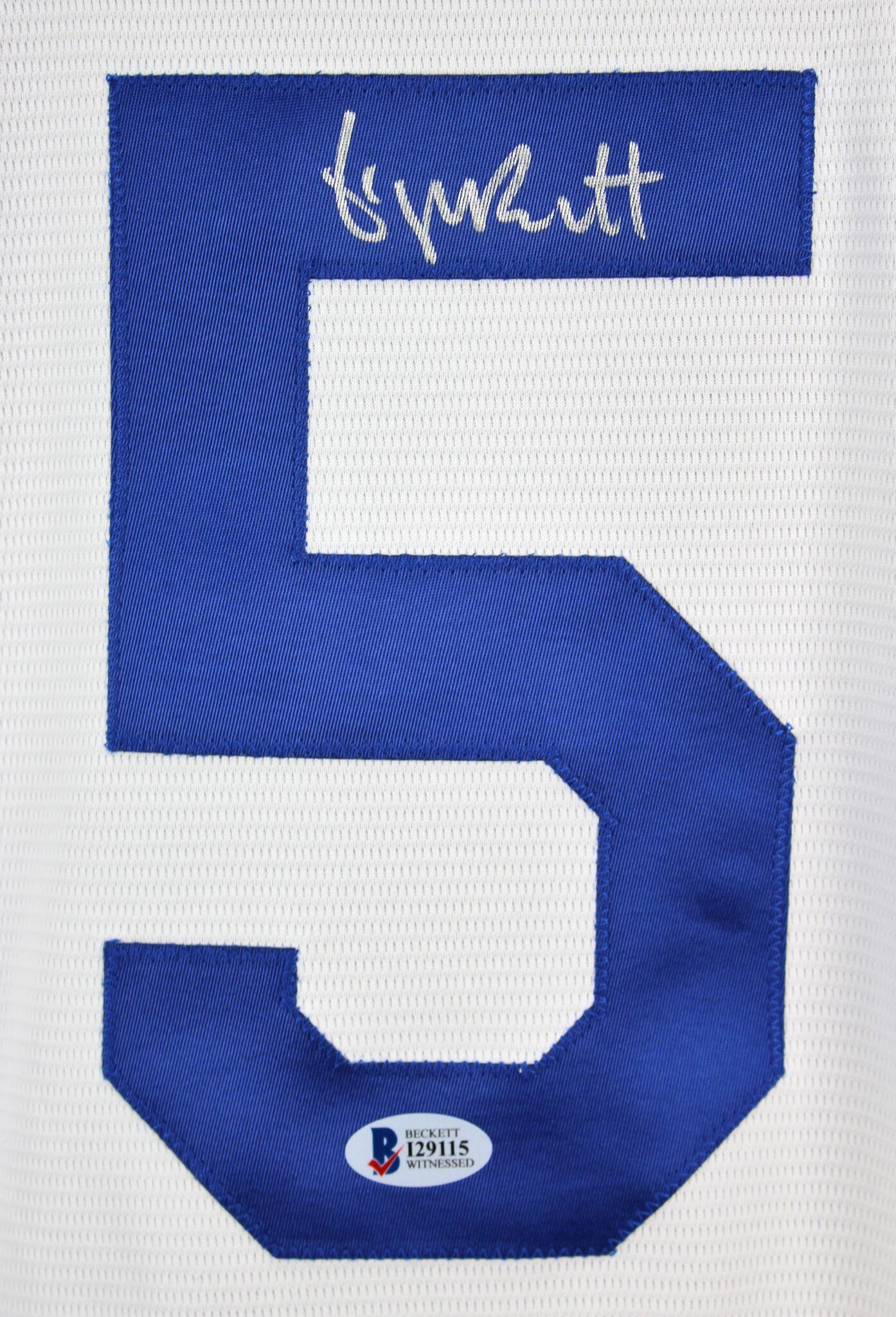 George Brett Signed Royals Jersey (Beckett) at PristineAuction.com George Brett Signed Royals Jersey (Beckett) at PristineAuction.com