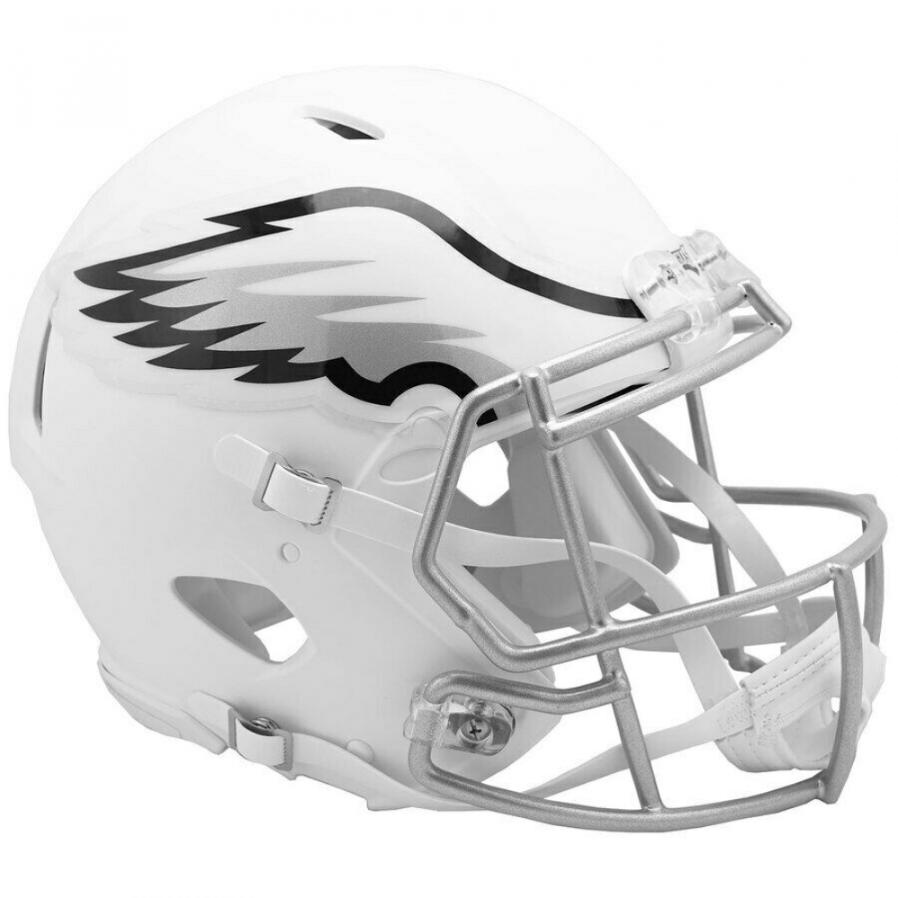 3D Bumpers - Eagles Speed Helmet Set For Full Size NFL Football Helmet