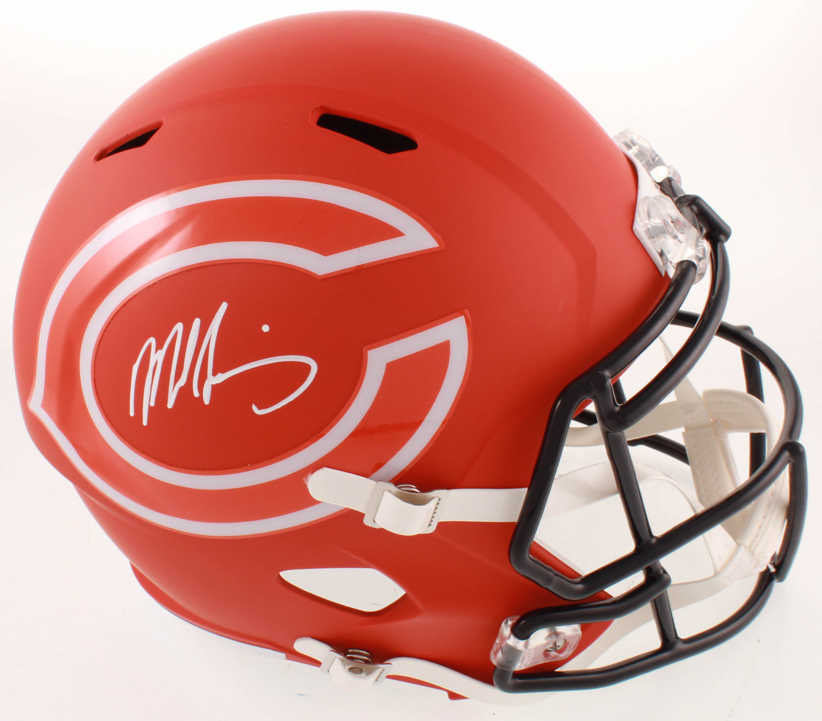 Mike Singletary Signed Bears Full-Size AMP Alternate Speed Helmet (Beckett COA) at PristineAuction.com Mike Singletary Signed Bears Full-Size AMP Alternate Speed Helmet (Beckett COA) at PristineAuction.com