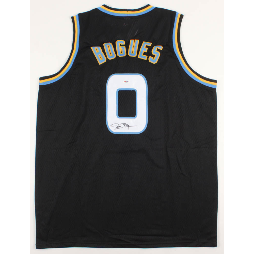 Muggsy Bogues Signed Jersey (PSA COA) Pristine Auction