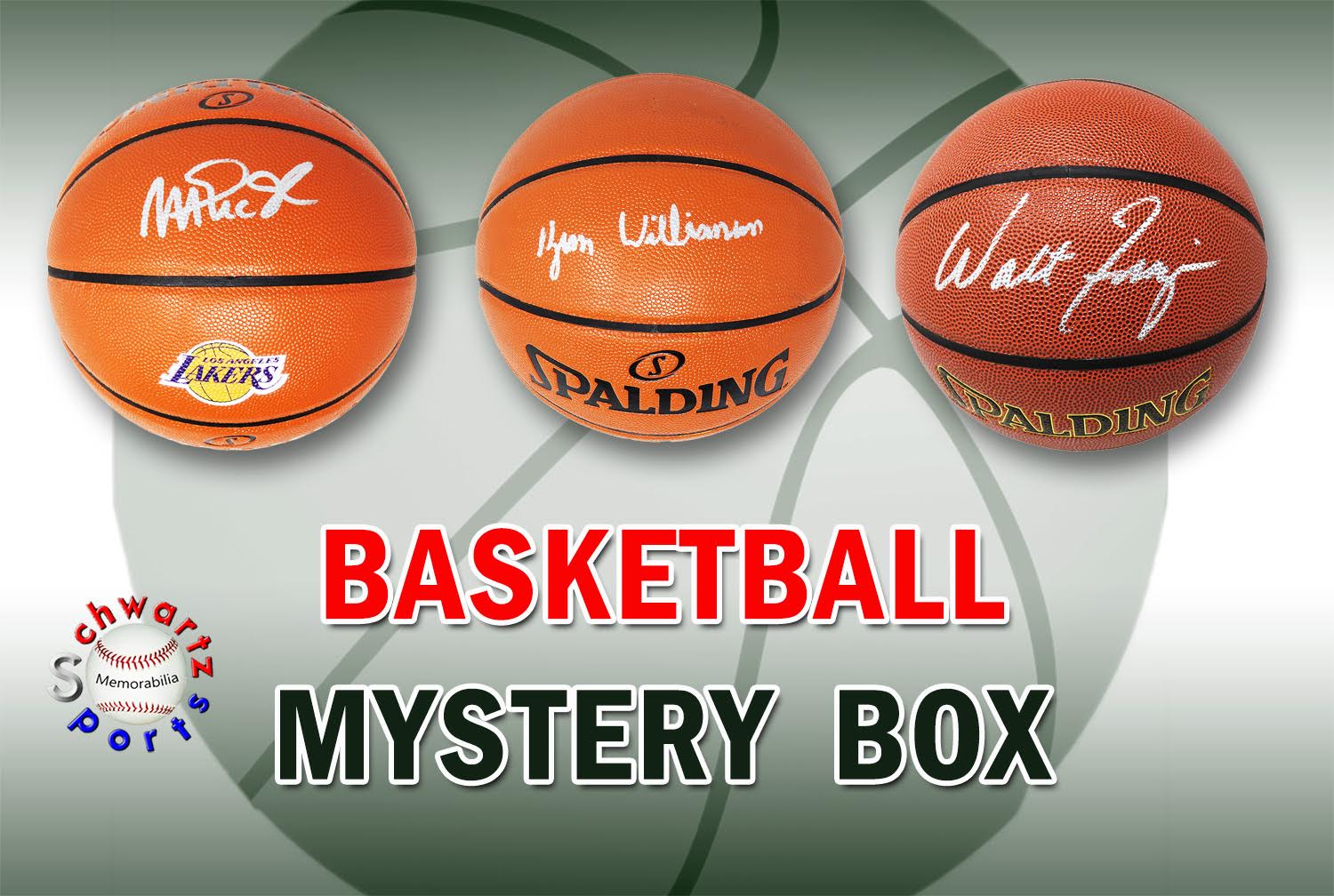 Schwartz Sports Basketball Superstar Signed Basketball Mystery Box - Series 12 (Limited to 100) (Pristine Exclusive Edition) at PristineAuction.com Schwartz Sports Basketball Superstar Signed Basketball Mystery Box - Series 12 (Limited to 100) (Pristine Exclusive Edition) at PristineAuction.com