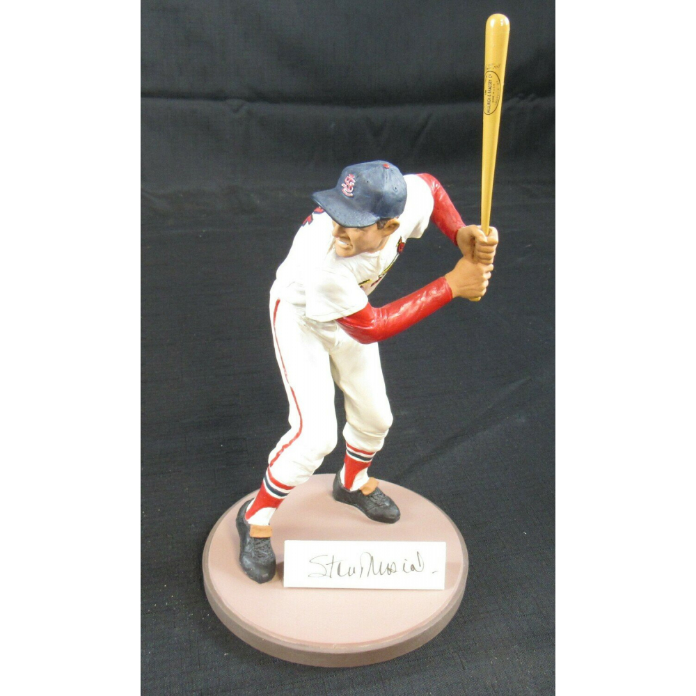 Stan Musial Signed Cardinals Limited Edition Gartlan Figurine (Gartlan Authentic) Pristine Auction