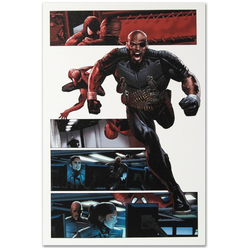 Marvel Comics "Ultimate Power #6" Numbered LE 18x27 Giclee on Canvas by Greg Land at PristineAuction.com Marvel Comics "Ultimate Power #6" Numbered LE 18x27 Giclee on Canvas by Greg Land at PristineAuction.com