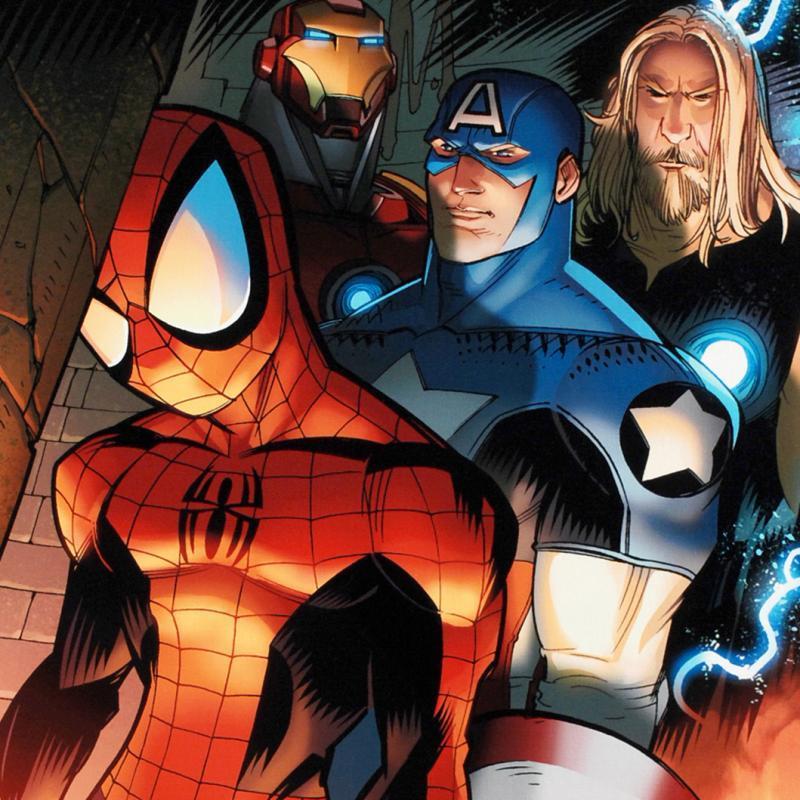 Marvel Comics "Ultimate Spider-Man #151" LE 18x27 Giclee on Canvas by David Lafuente at PristineAuction.com Marvel Comics "Ultimate Spider-Man #151" LE 18x27 Giclee on Canvas by David Lafuente at PristineAuction.com