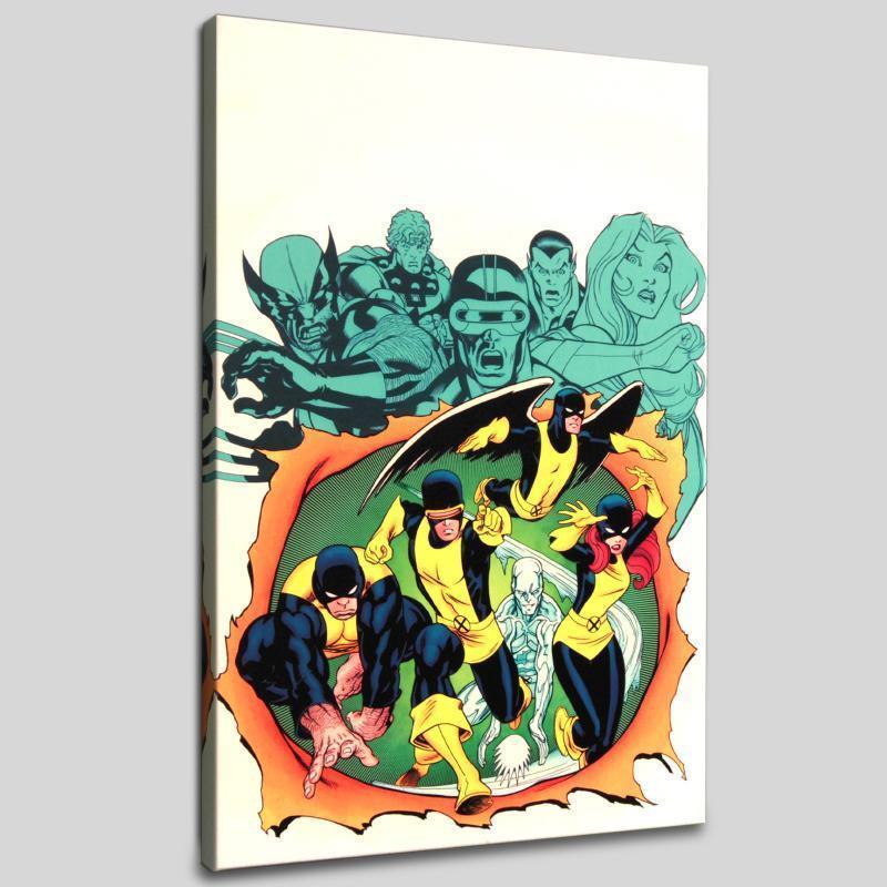 Marvel Comics "X-Men Giant-Size #1" LE 18x27 Giclee on Canvas by Ed McGuinness at PristineAuction.com Marvel Comics "X-Men Giant-Size #1" LE 18x27 Giclee on Canvas by Ed McGuinness at PristineAuction.com