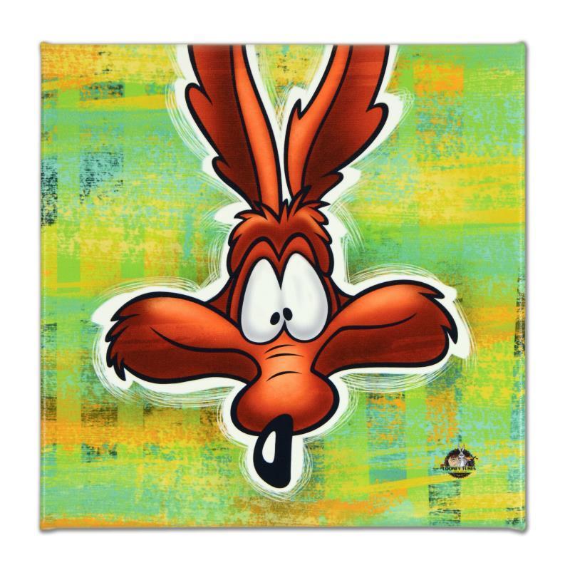 Looney Tunes "Wile E. Coyote" LE 10x10 Giclee on Gallery Wrapped Canvas at PristineAuction.com Looney Tunes "Wile E. Coyote" LE 10x10 Giclee on Gallery Wrapped Canvas at PristineAuction.com