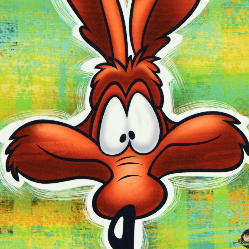 Looney Tunes "Wile E. Coyote" LE 10x10 Giclee on Gallery Wrapped Canvas at PristineAuction.com Looney Tunes "Wile E. Coyote" LE 10x10 Giclee on Gallery Wrapped Canvas at PristineAuction.com