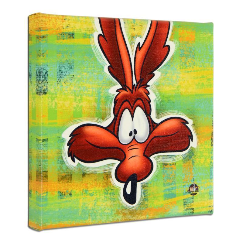 Looney Tunes "Wile E. Coyote" LE 10x10 Giclee on Gallery Wrapped Canvas at PristineAuction.com Looney Tunes "Wile E. Coyote" LE 10x10 Giclee on Gallery Wrapped Canvas at PristineAuction.com