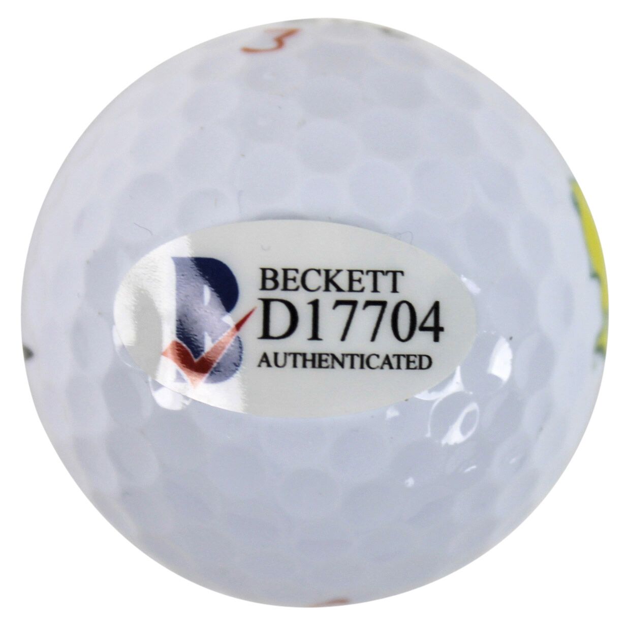 Adam Scott Signed The Masters Logo Golf Ball (Beckett Hologram) at PristineAuction.com Adam Scott Signed The Masters Logo Golf Ball (Beckett Hologram) at PristineAuction.com