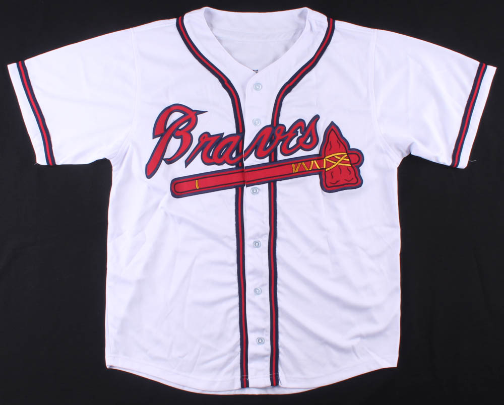 tom glavine autographed jersey