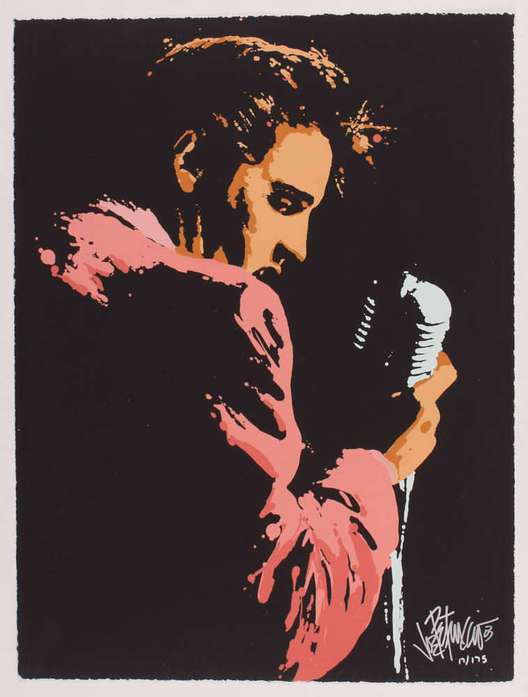 Joe Petruccio Signed Elvis Presley "Memphis 56" 15.5x21 LE Giclee (PA LOA & Petruccio COA) at PristineAuction.com Joe Petruccio Signed Elvis Presley "Memphis 56" 15.5x21 LE Giclee (PA LOA & Petruccio COA) at PristineAuction.com