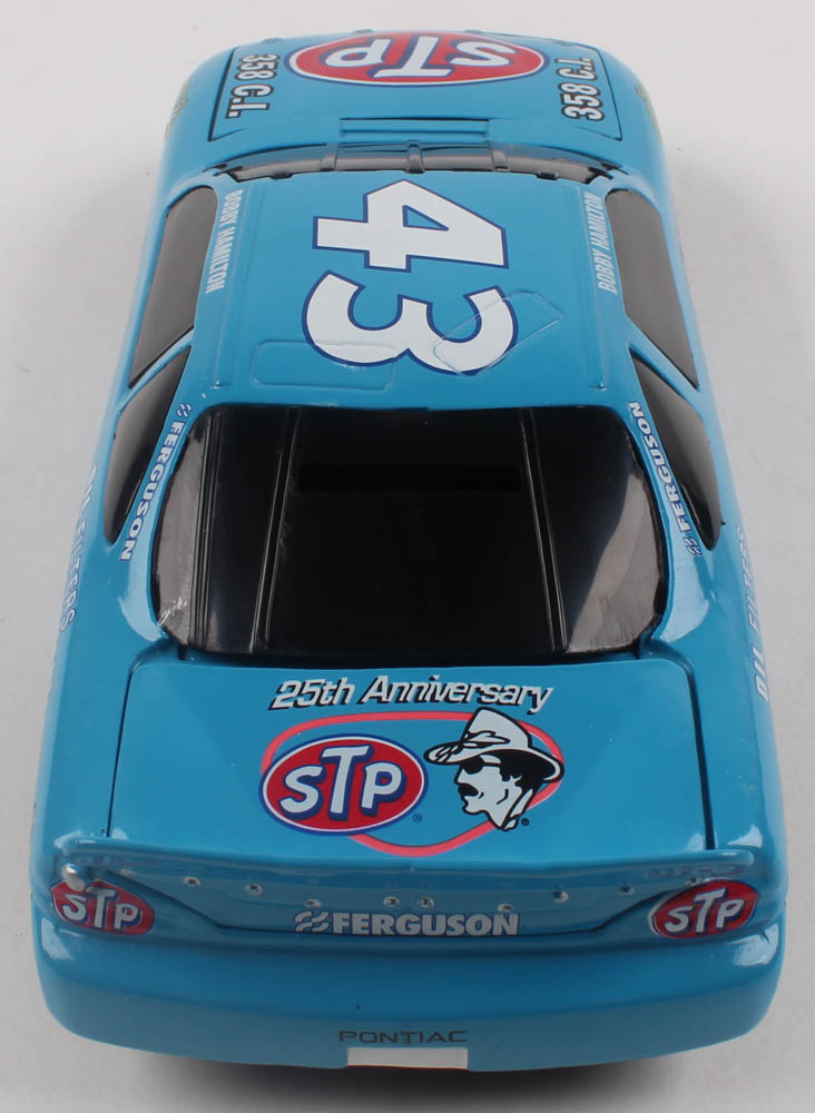Richard Petty LE #43 STP Pontiac 25th Anniversary Bobby Hamilton Bank 1:24 Scale Stock Car Coin Bank at PristineAuction.com Richard Petty LE #43 STP Pontiac 25th Anniversary Bobby Hamilton Bank 1:24 Scale Stock Car Coin Bank at PristineAuction.com