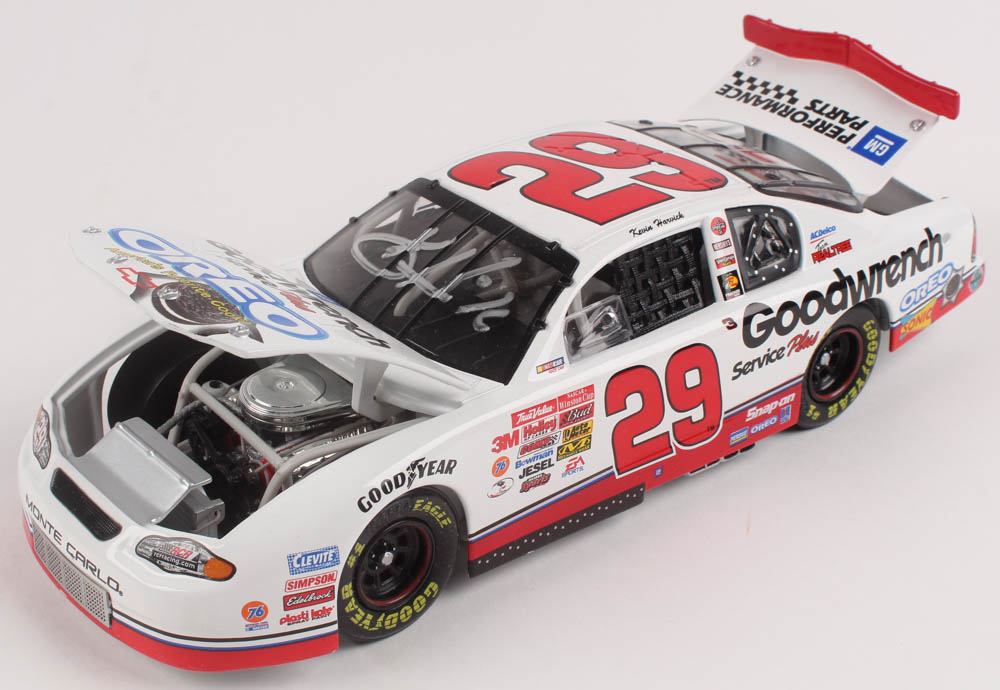 Kevin Harvick Signed NASCAR #29 GM Goodwrench Service Plus Oreo Show Car 2001 Monte Carlo - 1:24 Premium Action Diecast Car (PA COA) at PristineAuction.com Kevin Harvick Signed NASCAR #29 GM Goodwrench Service Plus Oreo Show Car 2001 Monte Carlo - 1:24 Premium Action Diecast Car (PA COA) at PristineAuction.com