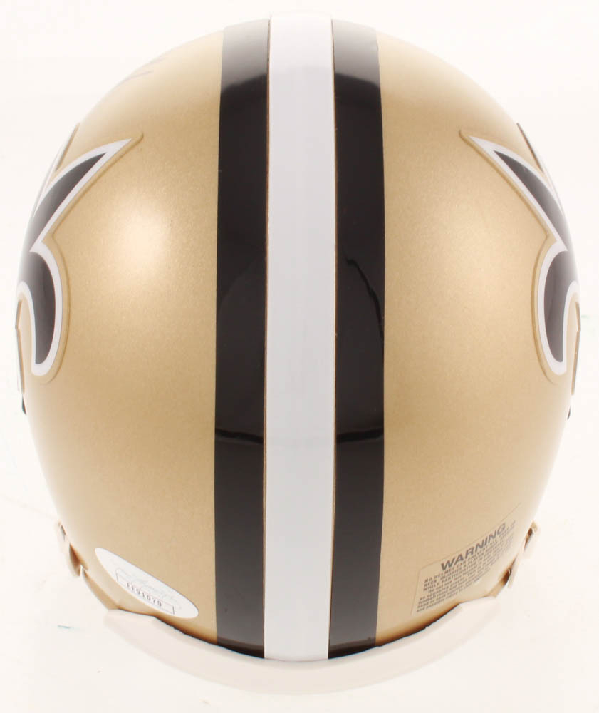 Drew Brees Signed Saints Mini Helmet (JSA COA) | Pristine ...