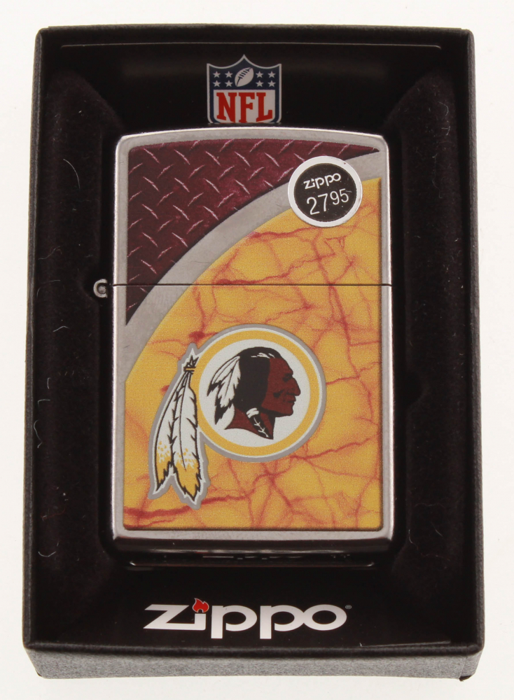 Washington Redskins Zippo Lighter Pristine Auction