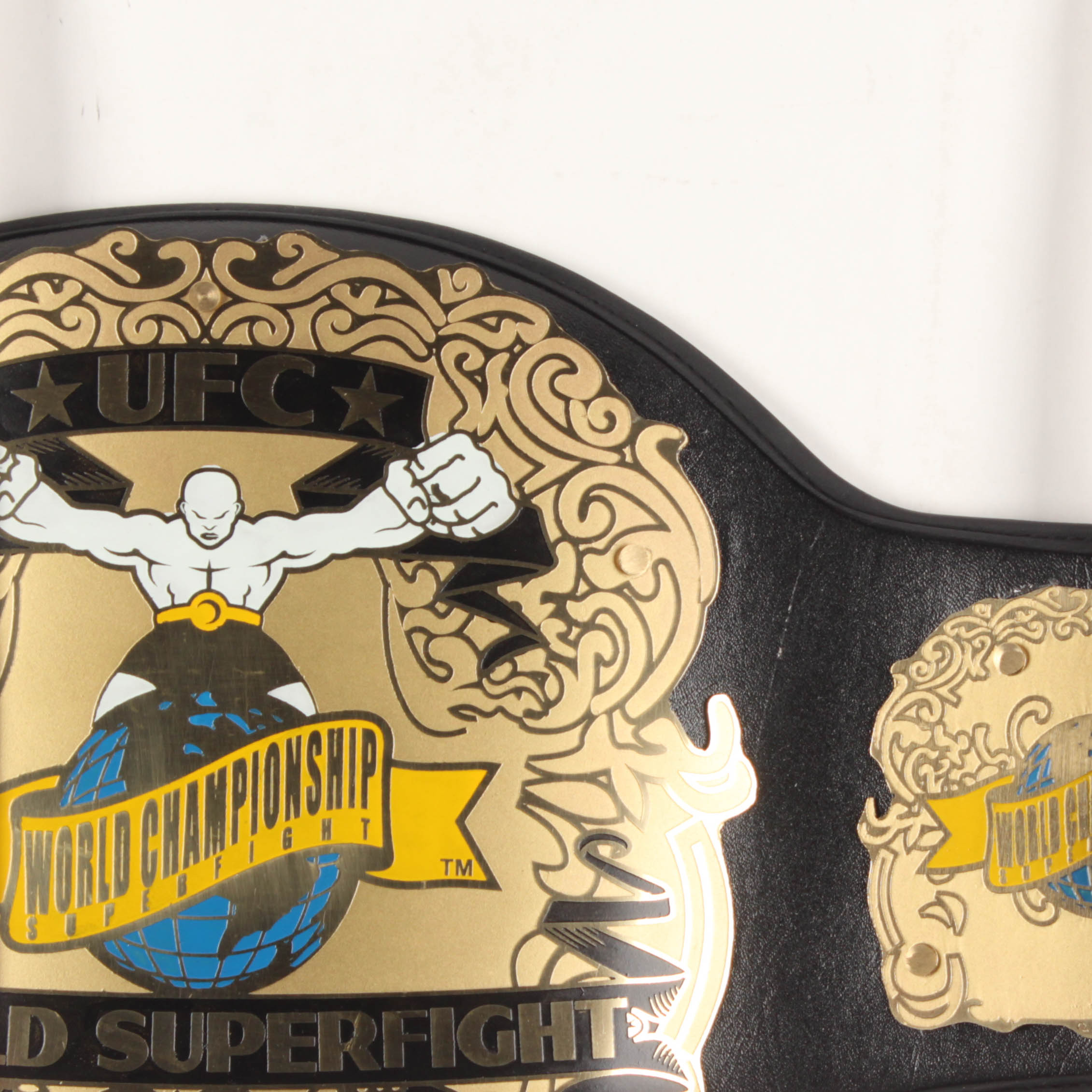 Royce Gracie Signed Full-Size UFC #1 Championship Belt Inscribed "HOF 03" & "UFC 1, 2 & 4 Champ" (PA Hologram) at PristineAuction.com Royce Gracie Signed Full-Size UFC #1 Championship Belt Inscribed "HOF 03" & "UFC 1, 2 & 4 Champ" (PA Hologram) at PristineAuction.com