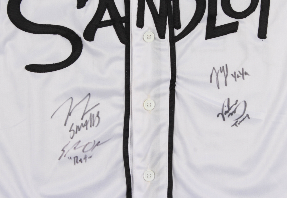 sandlot signed jersey