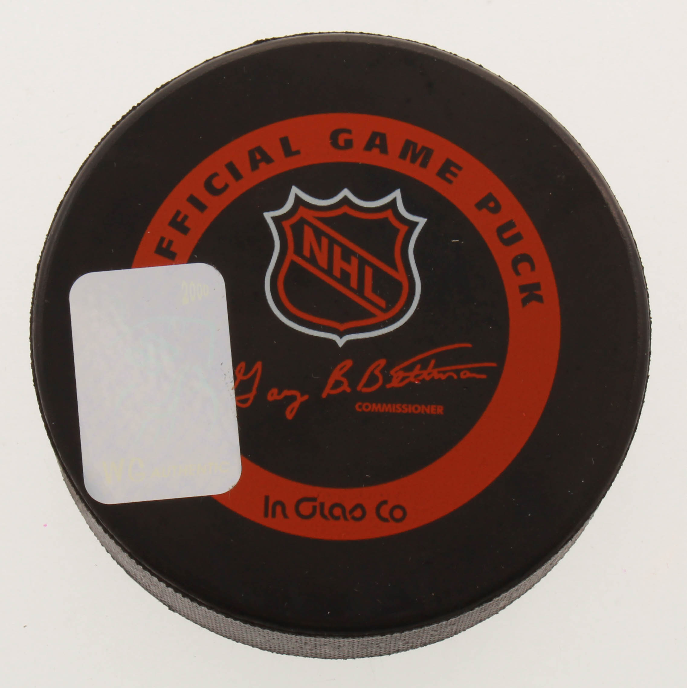 Wayne Gretzky Signed Rangers Logo Hockey Puck (Gretzky COA) at PristineAuction.com Wayne Gretzky Signed Rangers Logo Hockey Puck (Gretzky COA) at PristineAuction.com