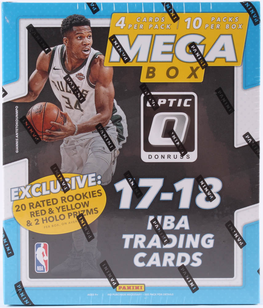 2017/18 Panini Donruss Optic Basketball Mega Box at PristineAuction.com 2017/18 Panini Donruss Optic Basketball Mega Box at PristineAuction.com