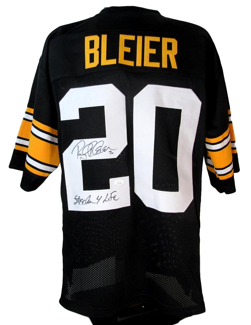 Rocky Bleier Signed Jersey Inscribed "Steeler 4 Life" (JSA) at PristineAuction.com Rocky Bleier Signed Jersey Inscribed "Steeler 4 Life" (JSA) at PristineAuction.com