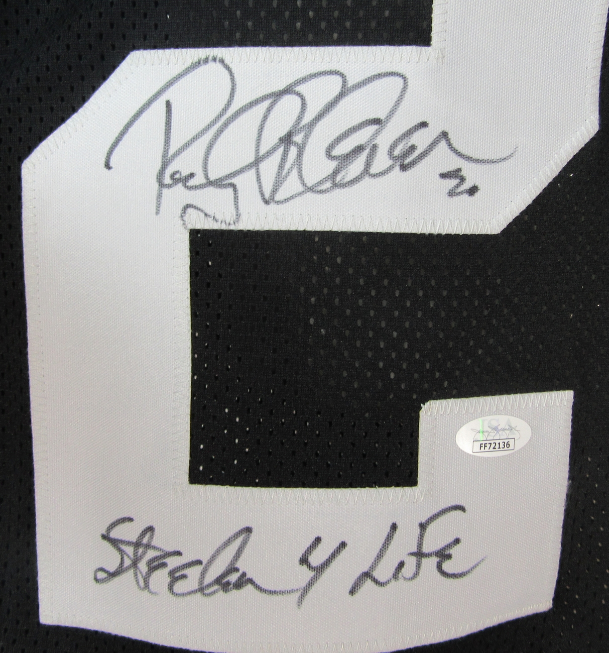 Rocky Bleier Signed Jersey Inscribed "Steeler 4 Life" (JSA) at PristineAuction.com Rocky Bleier Signed Jersey Inscribed "Steeler 4 Life" (JSA) at PristineAuction.com