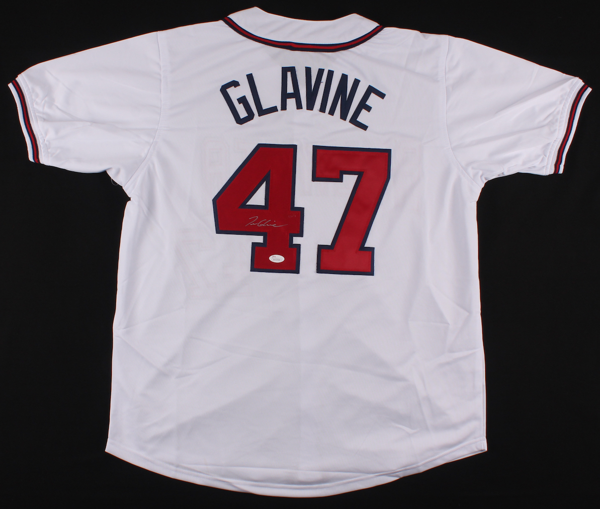 Tom Glavine Signed Jersey (JSA COA) at PristineAuction.com Tom Glavine Signed Jersey (JSA COA) at PristineAuction.com
