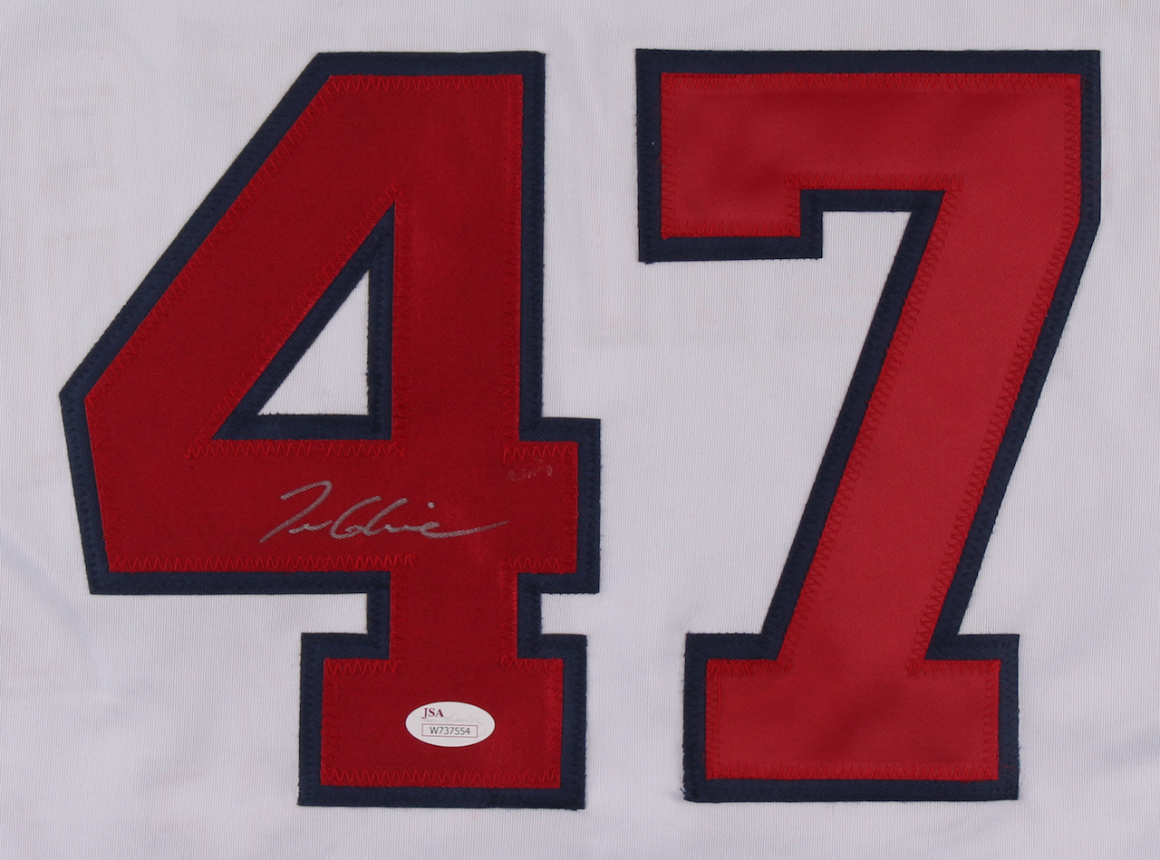 Tom Glavine Signed Jersey (JSA COA) at PristineAuction.com Tom Glavine Signed Jersey (JSA COA) at PristineAuction.com