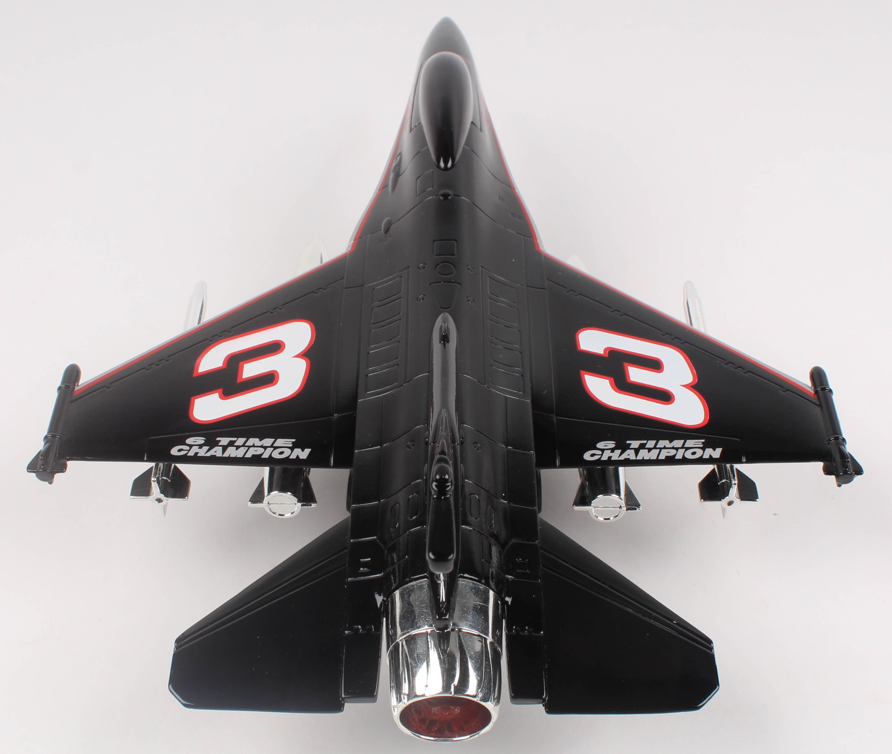 Dale Earnhardt F-16 Falcon LE 1:32 Scale Die Cast Bank Jet Figurine at PristineAuction.com Dale Earnhardt F-16 Falcon LE 1:32 Scale Die Cast Bank Jet Figurine at PristineAuction.com