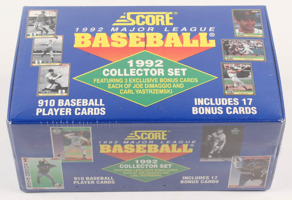 1992 Score Complete Set Of 910 Baseball Cards Pristine Auction 1992 Score Complete Set Of 910 Baseball Cards Pristine Auction
