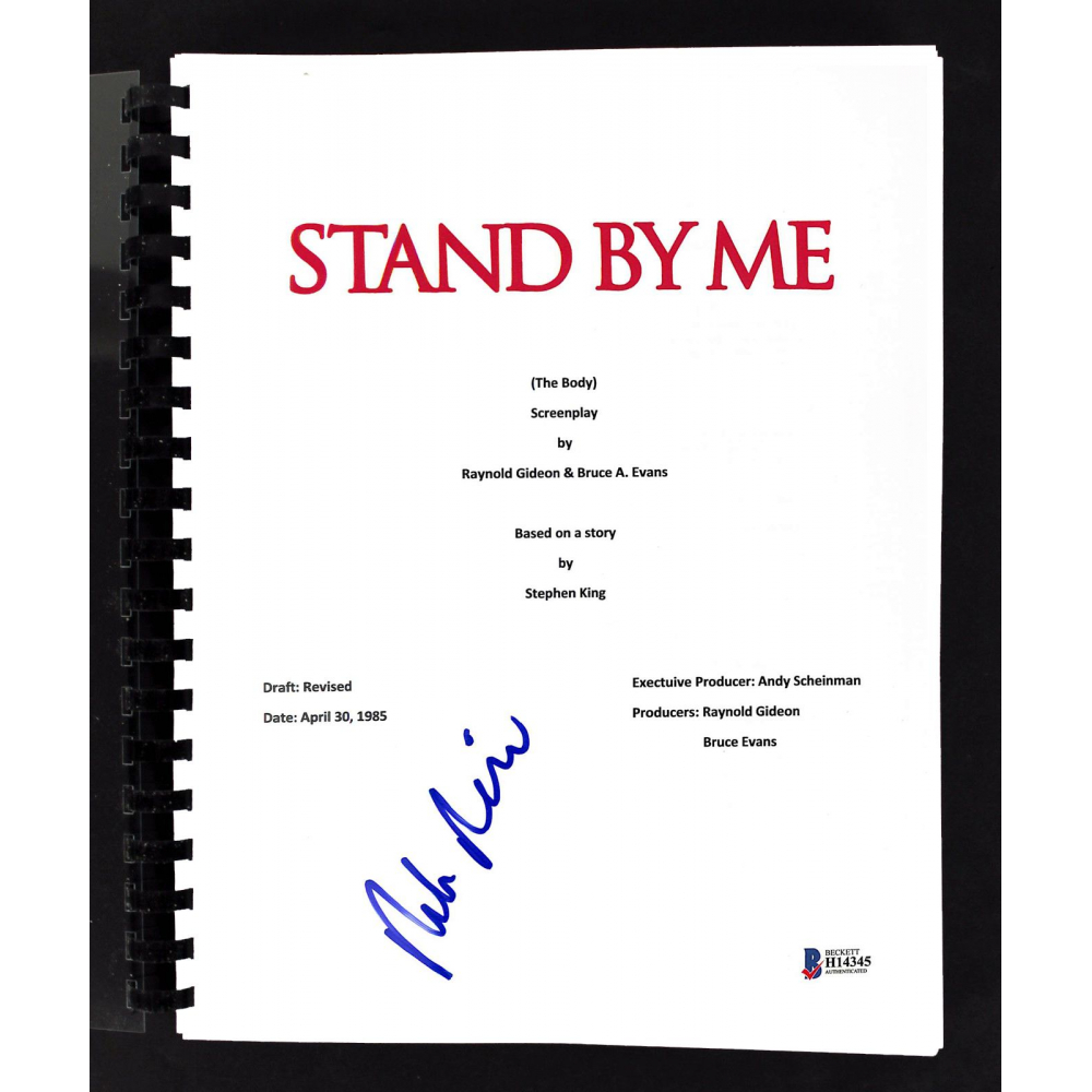 Rob Reiner Signed "Stand By Me" Movie Script (Beckett COA) Pristine Auction