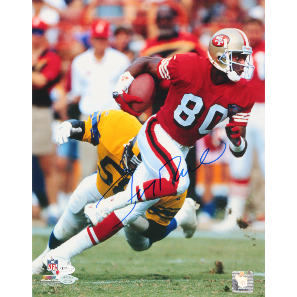 Jerry Rice Signed 49ers 11x14 Photo (SOP COA) | Pristine Auction