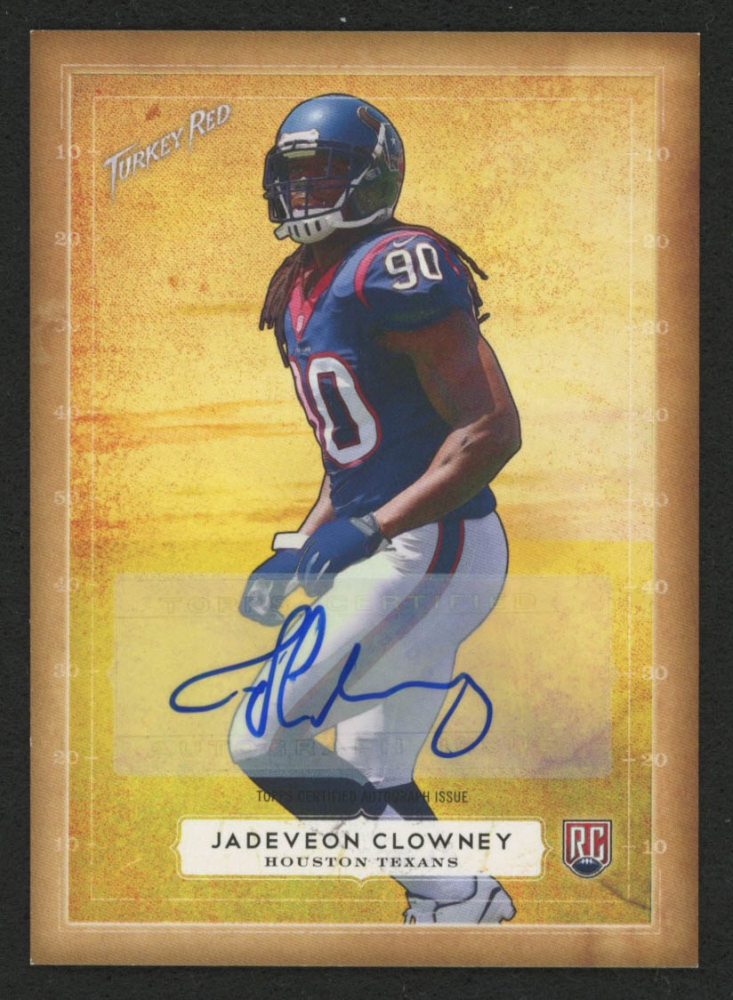 Jadeveon Clowney 2014 Topps Turkey Red Autographs #47