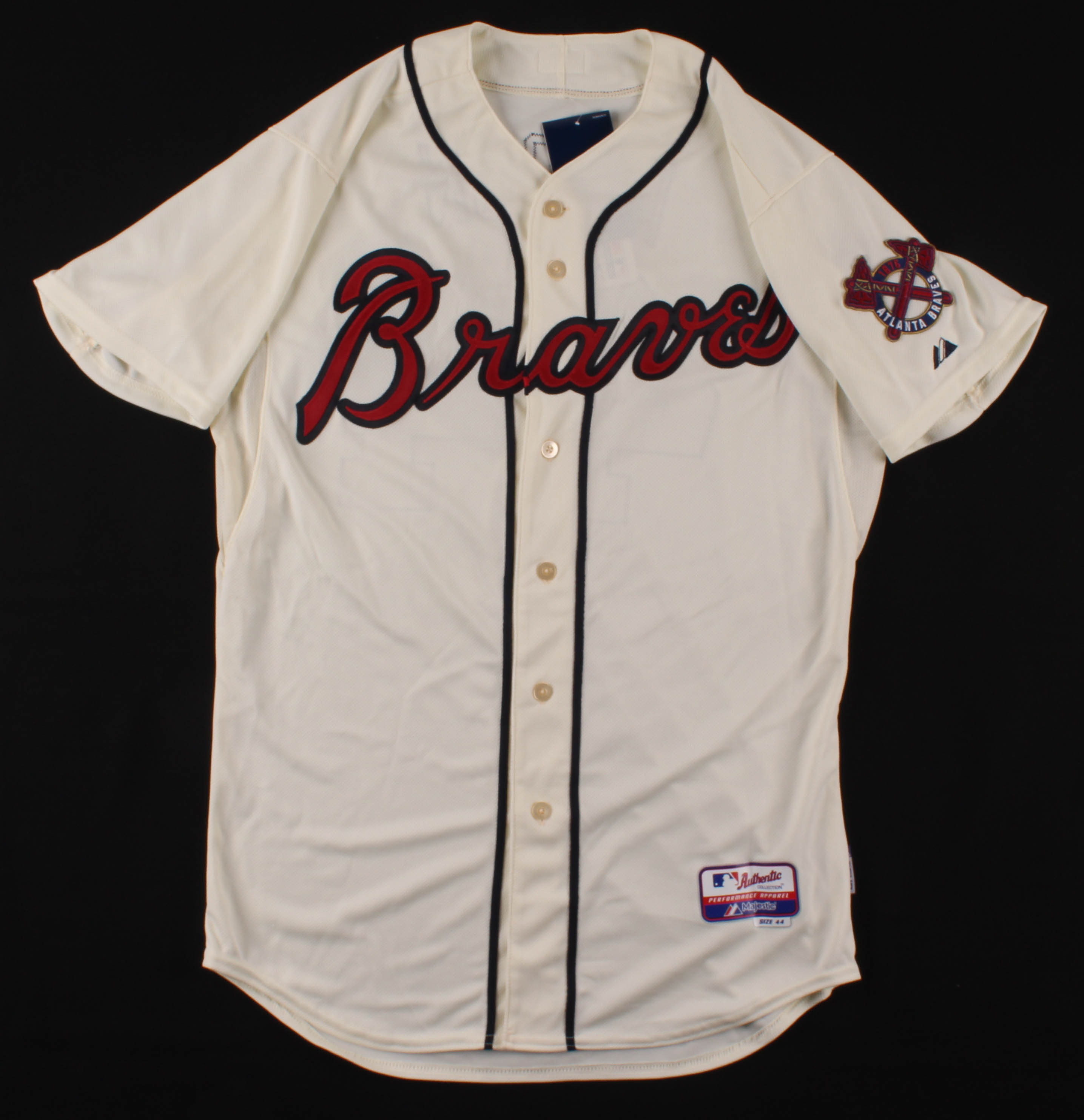 Hank Aaron Signed Braves Jersey (JSA LOA) at PristineAuction.com Hank Aaron Signed Braves Jersey (JSA LOA) at PristineAuction.com