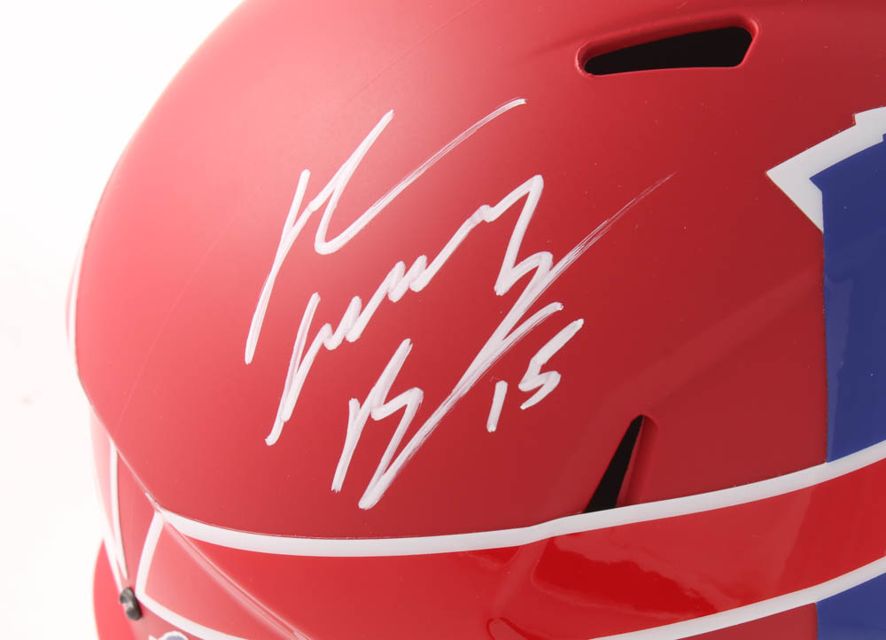 John "Smokey" Brown Signed Bills Full-Size AMP Alternate Speed Helmet (JSA COA) at PristineAuction.com John "Smokey" Brown Signed Bills Full-Size AMP Alternate Speed Helmet (JSA COA) at PristineAuction.com