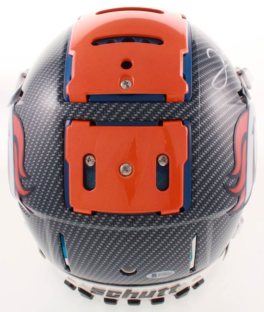 Clinton Portis Signed Broncos Full-Size Authentic On-Field F7 Hydro-Dipped Helmet (Beckett COA) at PristineAuction.com Clinton Portis Signed Broncos Full-Size Authentic On-Field F7 Hydro-Dipped Helmet (Beckett COA) at PristineAuction.com