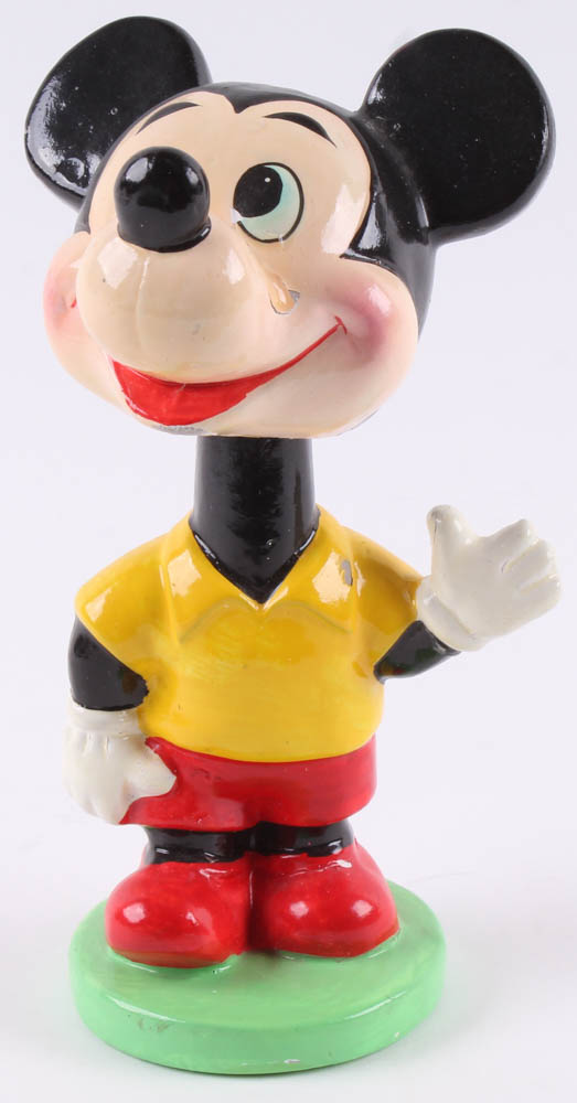1950's Mickey Mouse Ceramic Bobblehead at PristineAuction.com 1950's Mickey Mouse Ceramic Bobblehead at PristineAuction.com