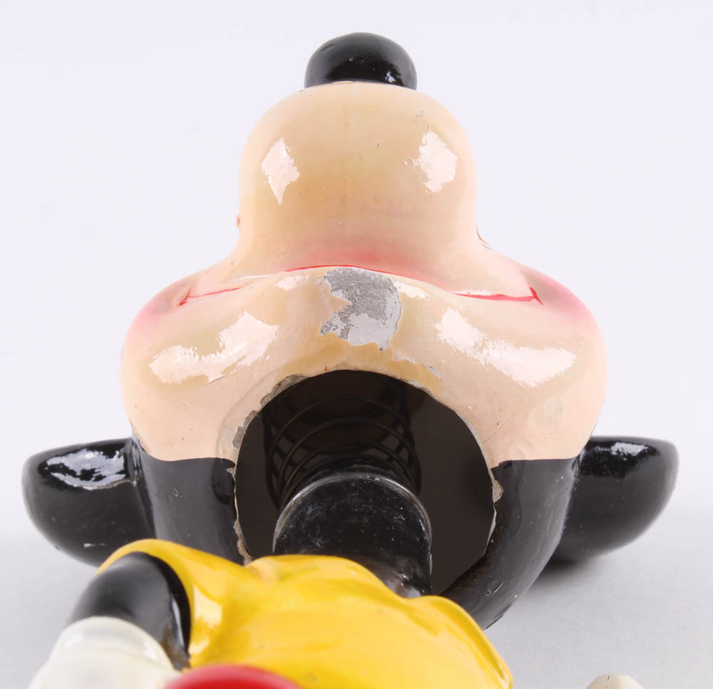 1950's Mickey Mouse Ceramic Bobblehead at PristineAuction.com 1950's Mickey Mouse Ceramic Bobblehead at PristineAuction.com